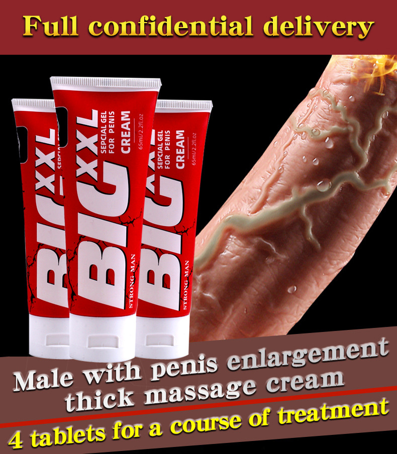 BIG XXL Power Special Cream For Men Stronger Male Massage Gel Thicken Pe*nis Enlargement 65ML - Red 