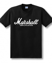 Marshall Cotton T-shirt - Black