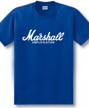 Marshall Cotton T-shirt - Blue