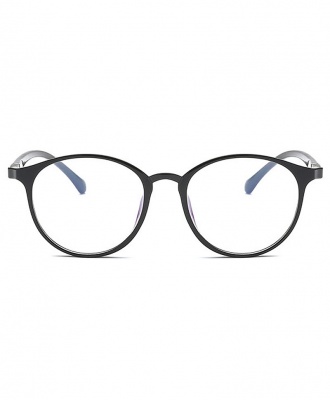 Plastic Titanium Glasses Frame Lightweight Unisex Round Frame Glasses