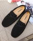 High Quality Suede Leather Men Flats Casual Loafers Moccasin Driving Shoes