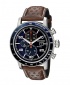 Men's Waterproof Chronograph Leather Watch