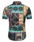 Men's Motif Cotton Short Sleeved Casual Shirt CS1