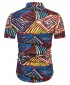 Men's Motif Cotton Short Sleeved Casual Shirt CS2