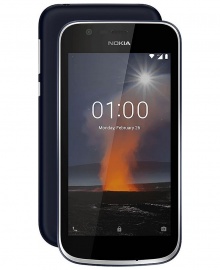 Nokia 1 (4.5", 8GB + 1GB RAM, Dark Blue)